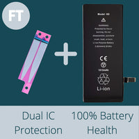 iPhone 6 OEM Quality Battery Replacement 1810 mAh + Adhesive Bundle