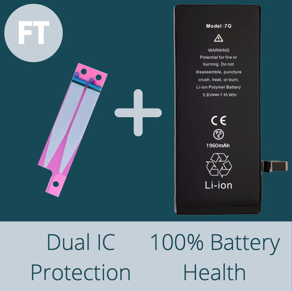 iPhone 7 OEM Quality Battery Replacement 1960 mAh + Adhesive Bundle